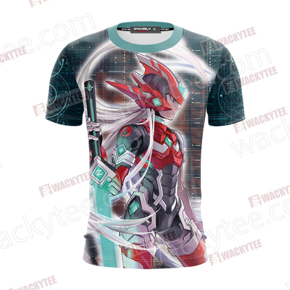 Mega Man - Rockman Zero Unisex 3D T-shirt