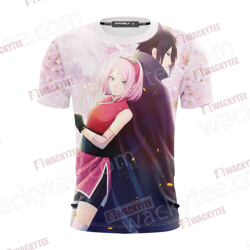 Naruto Sakura and Sasuke Unisex 3D T-shirt
