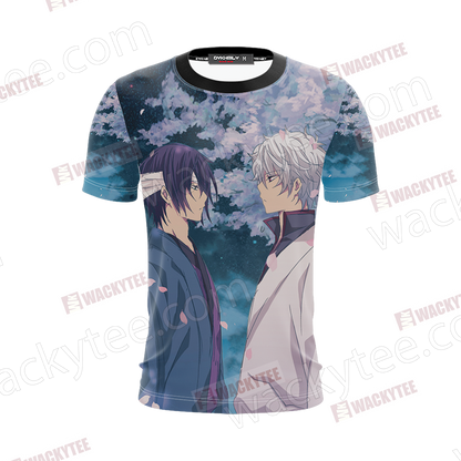 Gintama Shinsuke Takasugi And Gintama Unisex 3D T-shirt