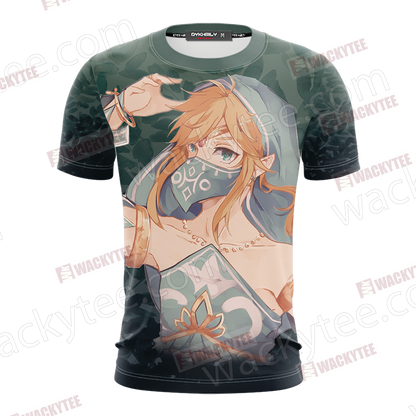 The Legend of Zelda: Breath of the Wild Gerudo Link Unisex 3D T-shirt