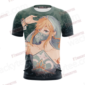 The Legend of Zelda: Breath of the Wild Gerudo Link Unisex 3D T-shirt