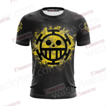 One Piece Trafalgar D. Water Law Unisex 3D T-shirt