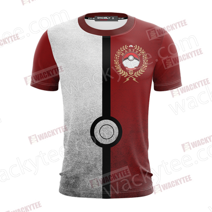 Pokemon - Pokemaster Training Club Unisex 3D T-shirt