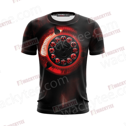 Naruto - Sharingan Unisex 3D T-shirt