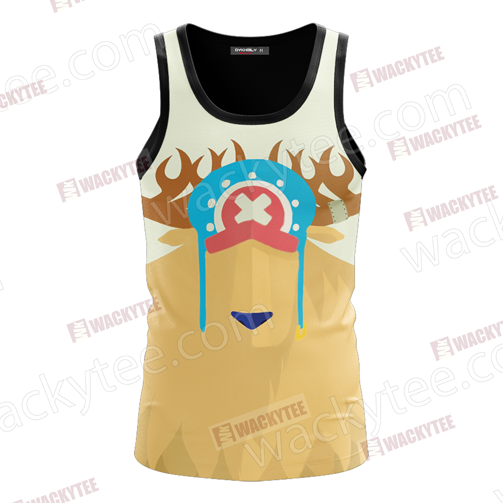 One Piece Tony Tony Chopper Monster Minimalist 3D Tank Top