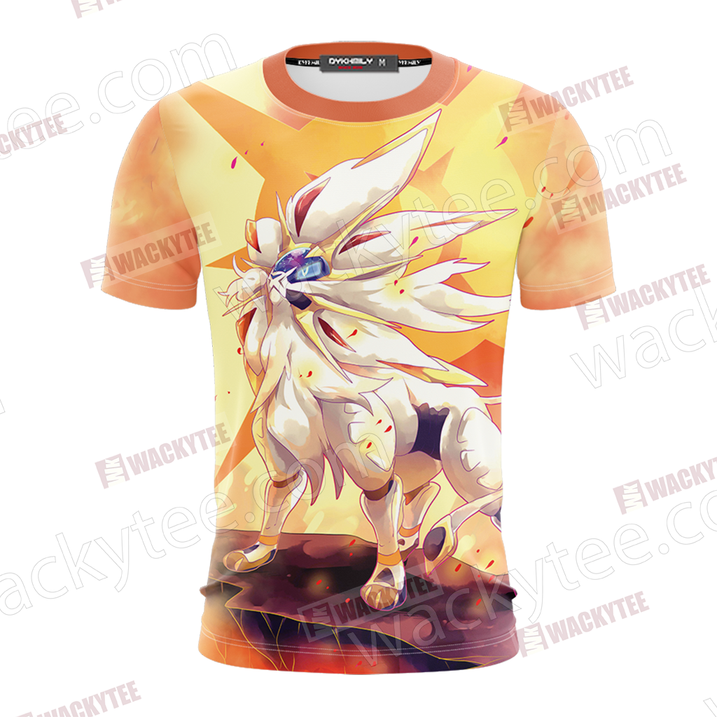 Pokemon Solgaleo Unisex 3D T-shirt