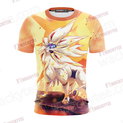 Pokemon Solgaleo Unisex 3D T-shirt