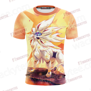 Pokemon Solgaleo Unisex 3D T-shirt