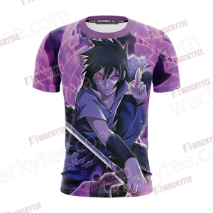 Naruto Uchiha Sasuke Unisex 3D T-shirt