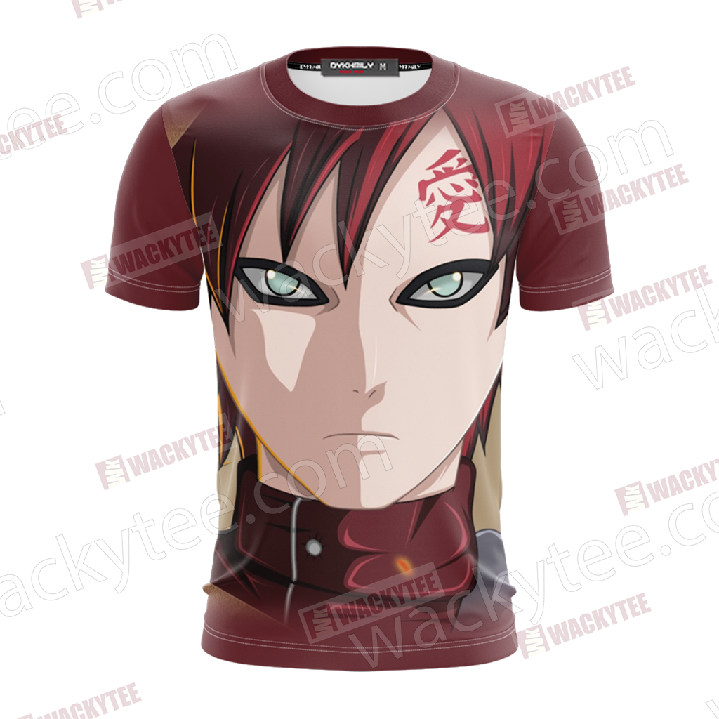 Naruto Gaara New Unisex 3D T-shirt