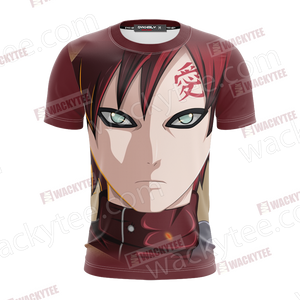 Naruto Gaara New Unisex 3D T-shirt