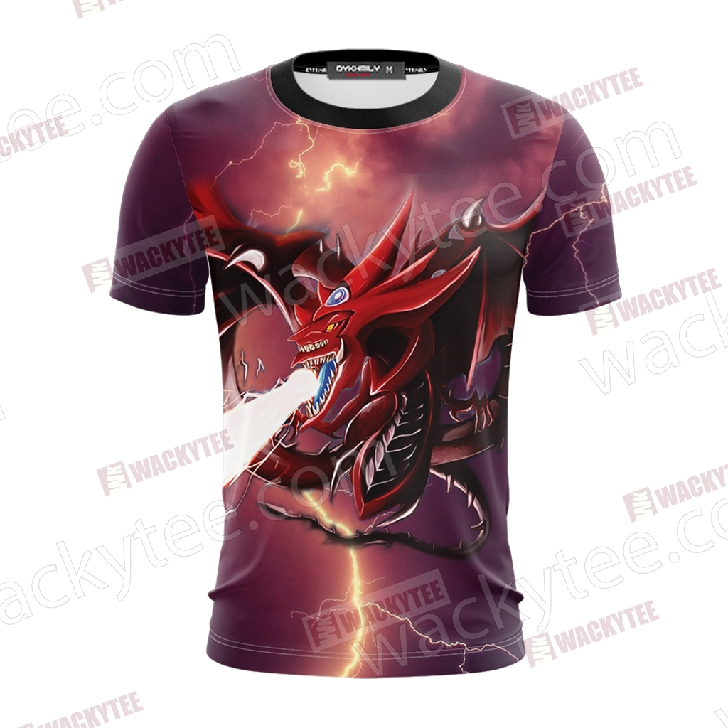Yu Gi Oh! Slifer The Sky Dragon 3D T-shirt