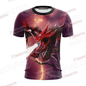 Yu Gi Oh! Slifer The Sky Dragon 3D T-shirt