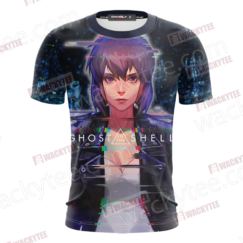 Ghost in the Shell: Stand Alone Complex - Kusanagi Motoko Unisex 3D T-shirt