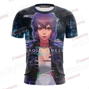 Ghost in the Shell: Stand Alone Complex - Kusanagi Motoko Unisex 3D T-shirt