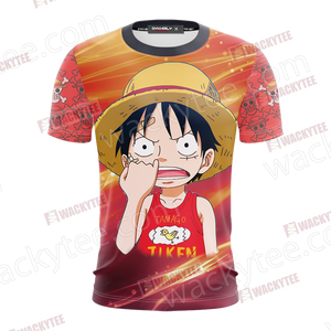 One Piece Luffy Kid Unisex 3D T-shirt