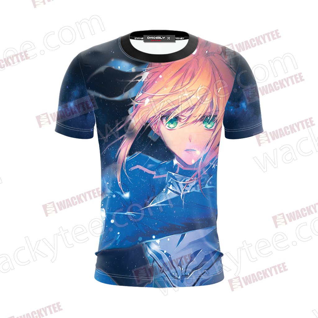 Fate/Stay Night Saber 3D T-shirt