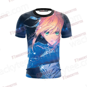 Fate/Stay Night Saber 3D T-shirt