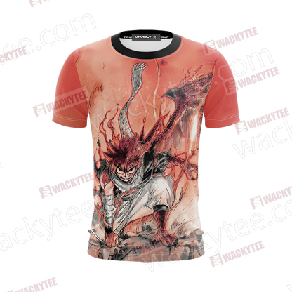 Fairy Tail: Dragon Cry Natsu Dragneel Unisex 3D T-shirt
