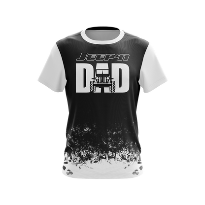 Jeep n Dad Father's Day Unisex 3D T-shirt