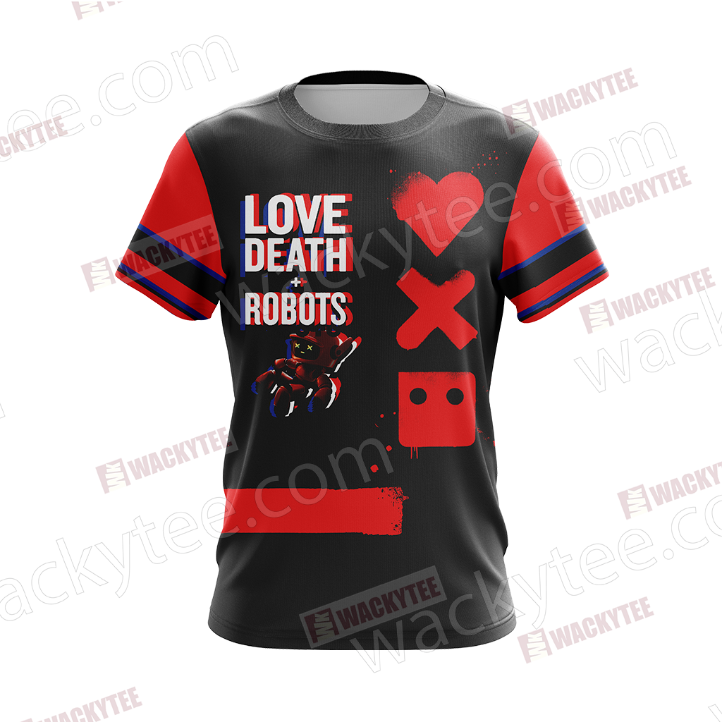 Love, Death & Robots Unisex 3D T-shirt