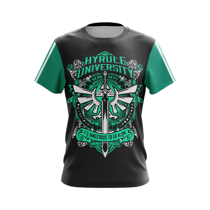 Legend of Zelda - Hyrule University Unisex 3D T-shirt