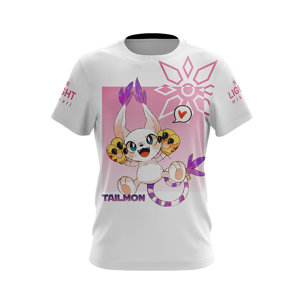 Digimon Tailmon Unisex 3D T-shirt