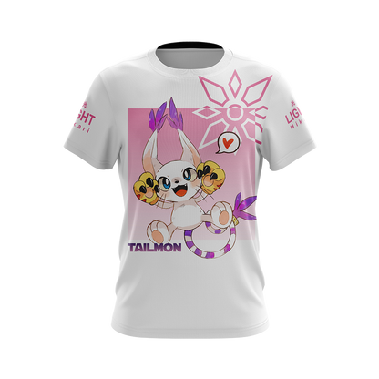 Digimon Tailmon Unisex 3D T-shirt