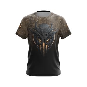 Baldur's Gate 3 Symbol Unisex 3D T-shirt Zip Hoodie   