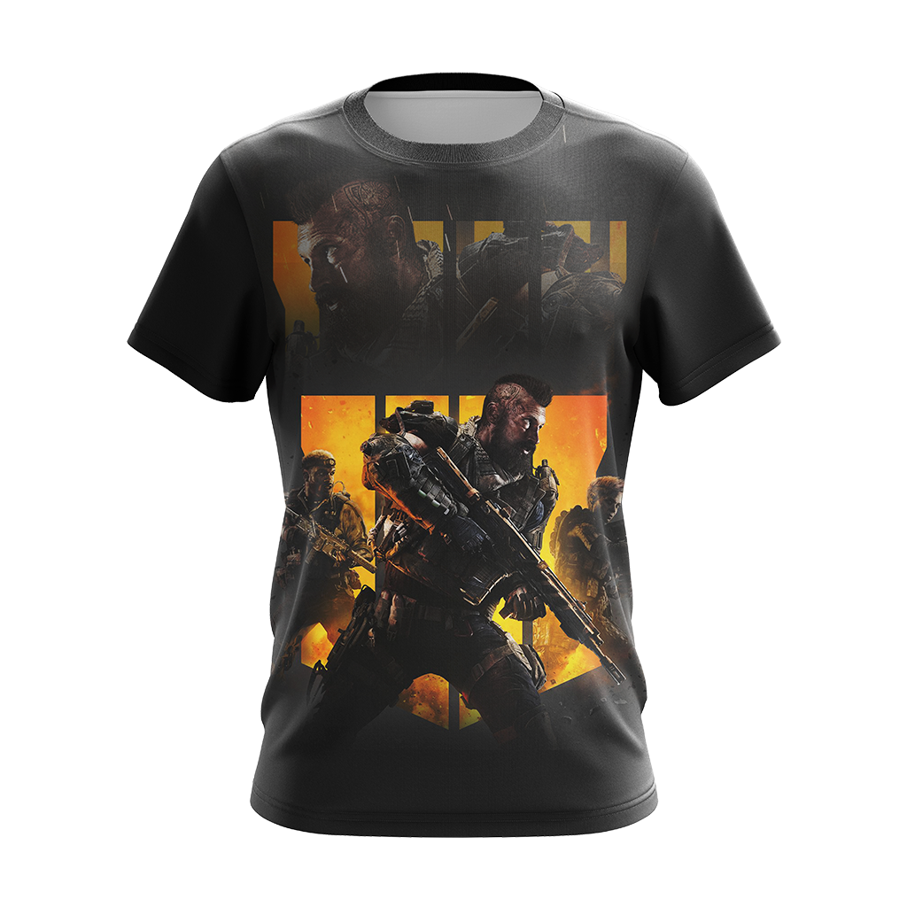 Call of Duty - Black Ops 4 New Look Unisex 3D T-shirt