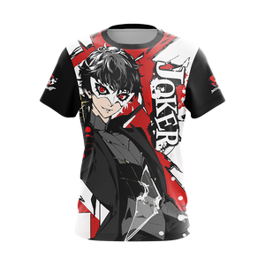 Persona 5 - Joker New Look Unisex 3D T-shirt