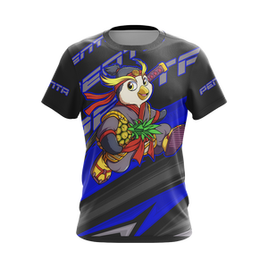 Crash Bandicoot Penta Penguin Unisex 3D T-shirt