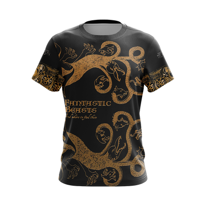 Fantastic Beasts Style Unisex 3D T-shirt