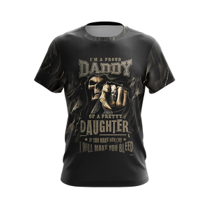 Im A Proud Daddy  Unisex 3D T-shirt