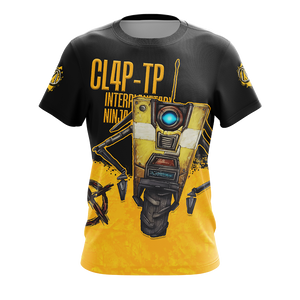 Borderlands 3 Claptrap Maxi Unisex 3D T-shirt