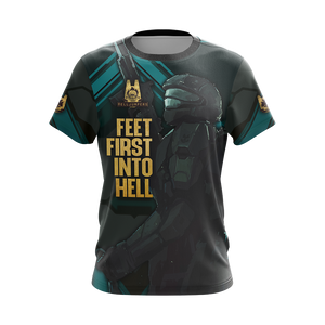 Halo - Helljumper Unisex 3D T-shirt