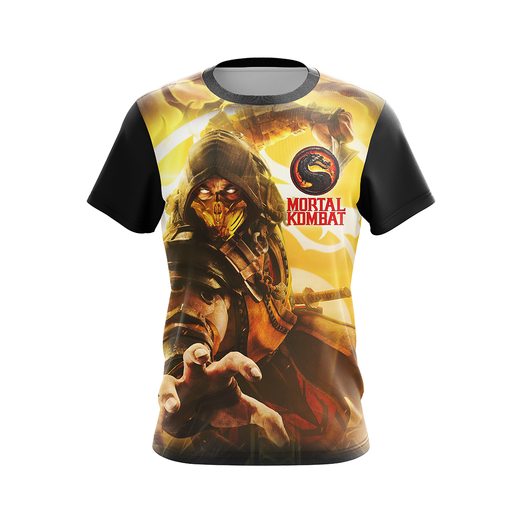 Mortal Kombat Scorpion New Style Unisex 3D T-shirt