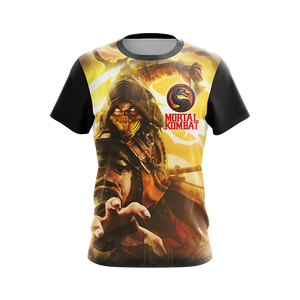 Mortal Kombat - Scorpion New Style Unisex 3D T-shirt