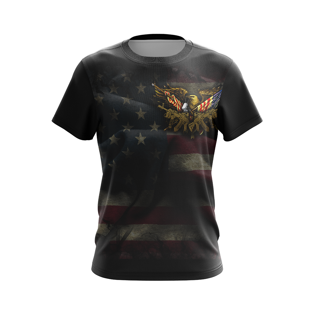I Proudly Wear My Scars Some Visible Some Not - Veteran Unisex 3D T-shirt