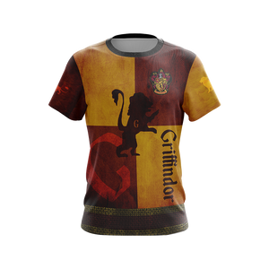 Brave Like A Gryffindor Harry Potter New Version 1 Unisex 3D T-shirt