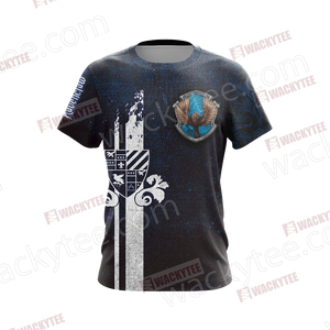 Ravenclaw House Harry Potter New Look Unisex 3D T-shirt