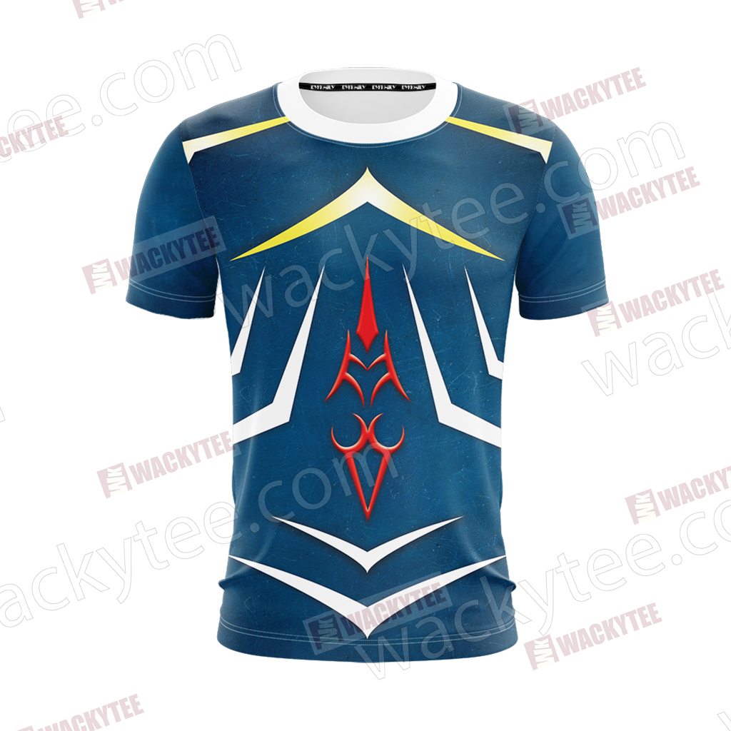 Fate/ Stay Night - Saber symbol Unisex 3D T-shirt