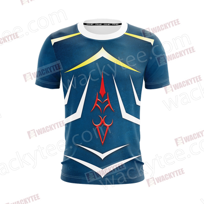 Fate/ Stay Night - Saber symbol Unisex 3D T-shirt