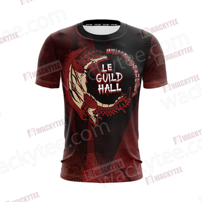 Monster Hunter - Rathalos Unisex 3D T-shirt
