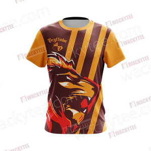 Gryffindor Lion Quidditch Team Harry Potter New Style Unisex 3D T-shirt