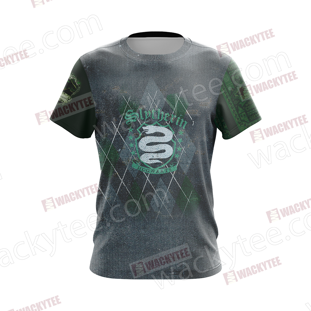 Harry Potter - Slytherin House Unisex 3D T-shirt