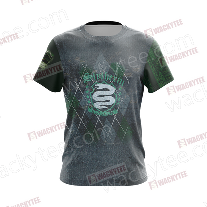 Harry Potter - Slytherin House Unisex 3D T-shirt