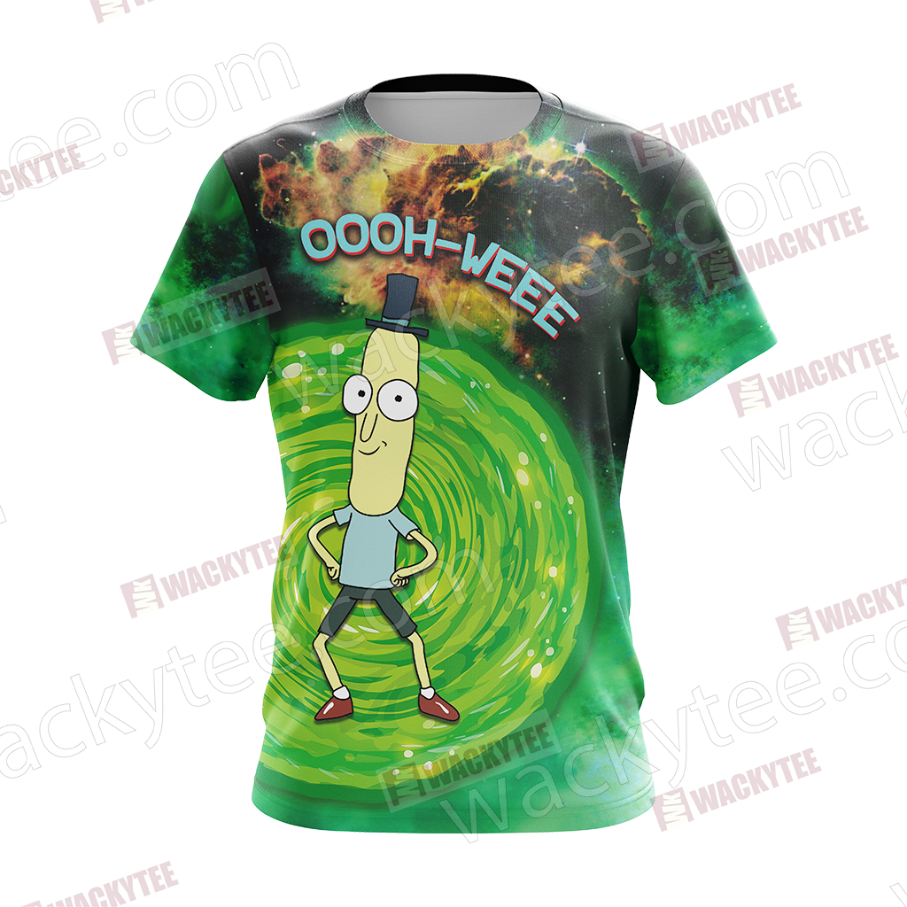 Mr.Poopybutthole Rick and Morty Unisex 3D T-shirt