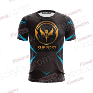 League of Legends - Support Unisex 3D T-shirt