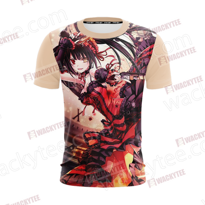 Date A Live - Kurumi Unisex 3D T-shirt